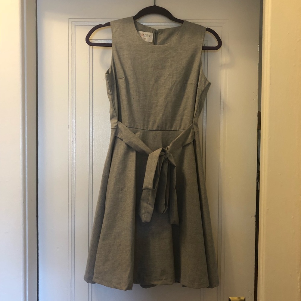 Gray dress